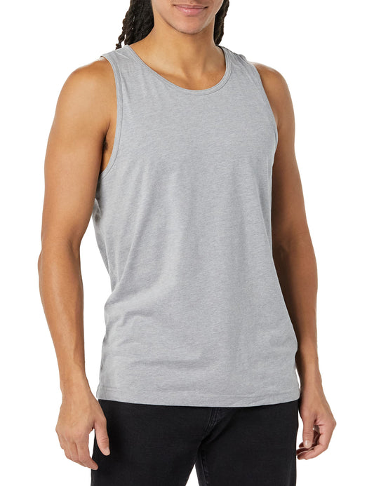 Amazon Essentials Men's Tank Top, Regular-Fit Undershirt